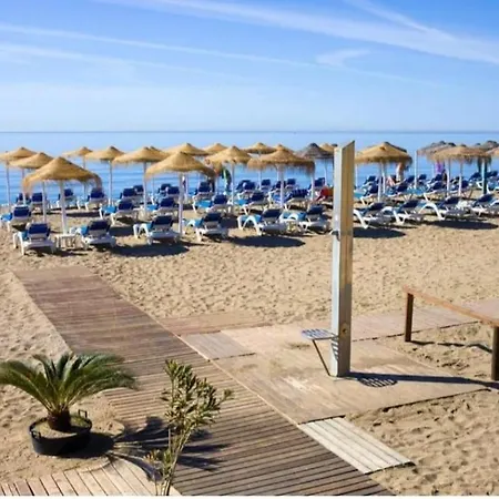 In Banana Beach, * Marbella